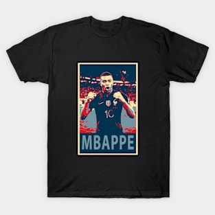 Kylian Mbappe - Hope Poster T-Shirt